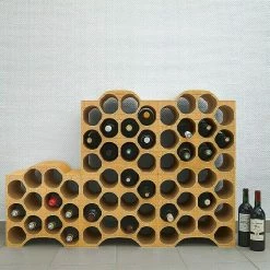 BAUHAUS Climapor Flaschenregal Bogenform Terra Anzahl Flaschen: 12 Stk. -Cheap Regale Store 12 56