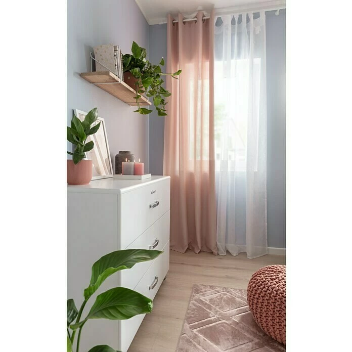 BAUHAUS Phönix Miami Kommode L X B X H: 43 X 97,6 X 88,8 Cm, Weiß, Anzahl Schubladen: 3 Stk. 6 BAUHAUS Phönix Miami Kommode L X B X H: 43 X 97,6 X 88,8 Cm, Weiß, Anzahl Schubladen: 3 Stk. – Bild 6