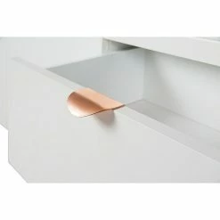 BAUHAUS Phönix Sideboard Pattern L X B X H: 40 X 160 X 84 Cm, Weiß, Anzahl Schubladen: 3 Stk., Anzahl Türen: 2 Stk. -Cheap Regale Store 12 5712