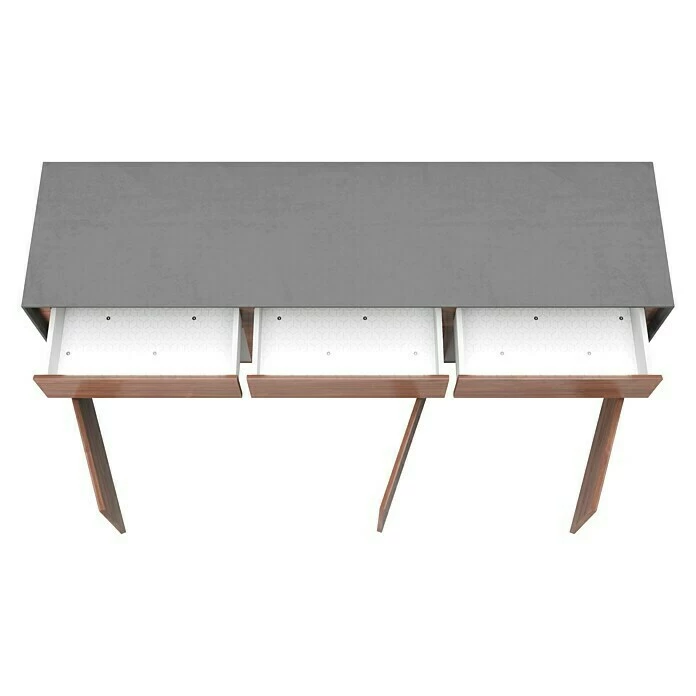 BAUHAUS Phönix Playboy Sideboard Victoria L X B X H: 42 X 180 X 78 Cm, Nussbaum, Anzahl Schubladen: 3 Stk., Anzahl Türen: 3 Stk. 4 BAUHAUS Phönix Playboy Sideboard Victoria L X B X H: 42 X 180 X 78 Cm, Nussbaum, Anzahl Schubladen: 3 Stk., Anzahl Türen: 3 Stk. – Bild 4