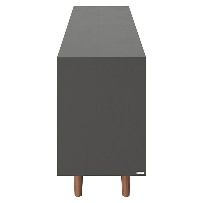 BAUHAUS Phönix Playboy Sideboard Victoria L X B X H: 42 X 180 X 78 Cm, Nussbaum, Anzahl Schubladen: 3 Stk., Anzahl Türen: 3 Stk. 5 BAUHAUS Phönix Playboy Sideboard Victoria L X B X H: 42 X 180 X 78 Cm, Nussbaum, Anzahl Schubladen: 3 Stk., Anzahl Türen: 3 Stk. – Bild 5