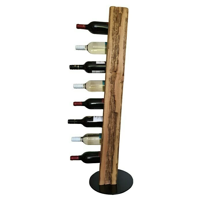 BAUHAUS Wood & Wishes Weinregal Premium Höhe: 113 Cm, Anzahl Flaschen: 8 Stk., Nussbaum 2 BAUHAUS Wood & Wishes Weinregal Premium Höhe: 113 Cm, Anzahl Flaschen: 8 Stk., Nussbaum – Bild 2