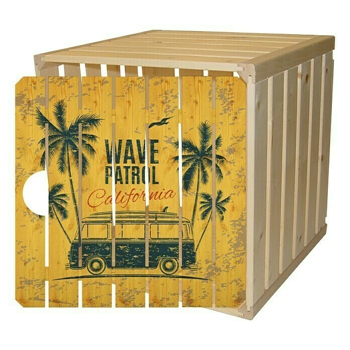 BAUHAUS HolzZollhaus Holzkiste A 1/2 35 X 35 X 32 Cm, Beachbus, Gehobelt 1 BAUHAUS HolzZollhaus Holzkiste A 1/2 35 X 35 X 32 Cm, Beachbus, Gehobelt