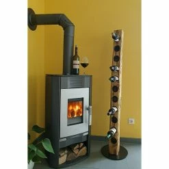 BAUHAUS Wood & Wishes Weinregal Premium Höhe: 158 Cm, Anzahl Flaschen: 11 Stk., Holz, Nussbaum -Cheap Regale Store 12 608