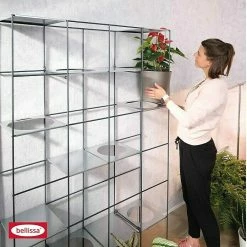 BAUHAUS Bellissa Regalsystem Filo 4x6 117 X 31 X 175 Cm -Cheap Regale Store 12 627