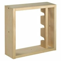 BAUHAUS Astigarraga Weinregal L X B X H: 12 X 40 X 40 Cm, Holz, Anzahl Flaschen: 3