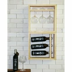 BAUHAUS Astigarraga Weinregal L X B X H: 12 X 40 X 40 Cm, Holz, Anzahl Flaschen: 3 -Cheap Regale Store 12 633