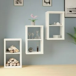 BAUHAUS Regal L X B X H: 39,2 X 41,3 X 76,2 Cm, Weiß -Cheap Regale Store 12 653