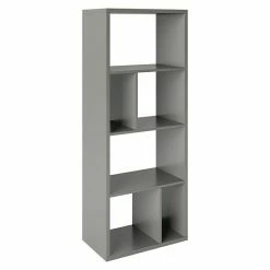 BAUHAUS Phönix Fortuna Raumteiler L X B X H: 34 X 58 X 146,6 Cm, Grau, Anzahl Fächer: 6