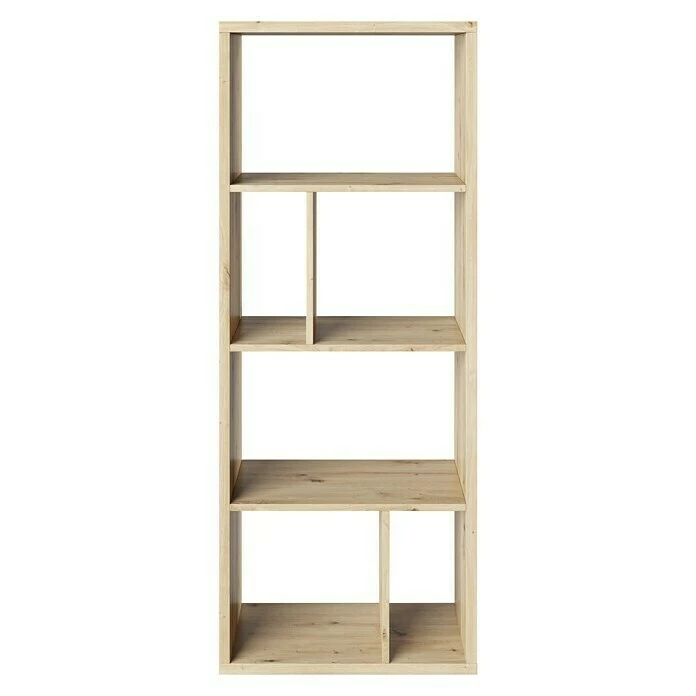 BAUHAUS Phönix Fortuna Raumteiler L X B X H: 34 X 58 X 146,6 Cm, Eiche, Anzahl Fächer: 6 3 BAUHAUS Phönix Fortuna Raumteiler L X B X H: 34 X 58 X 146,6 Cm, Eiche, Anzahl Fächer: 6 – Bild 3