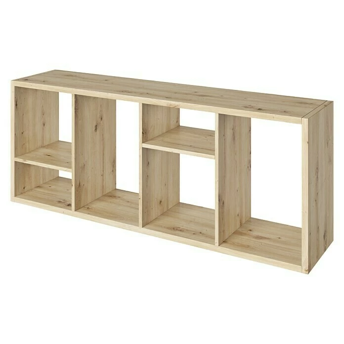 BAUHAUS Phönix Fortuna Raumteiler L X B X H: 34 X 58 X 146,6 Cm, Eiche, Anzahl Fächer: 6 5 BAUHAUS Phönix Fortuna Raumteiler L X B X H: 34 X 58 X 146,6 Cm, Eiche, Anzahl Fächer: 6 – Bild 5