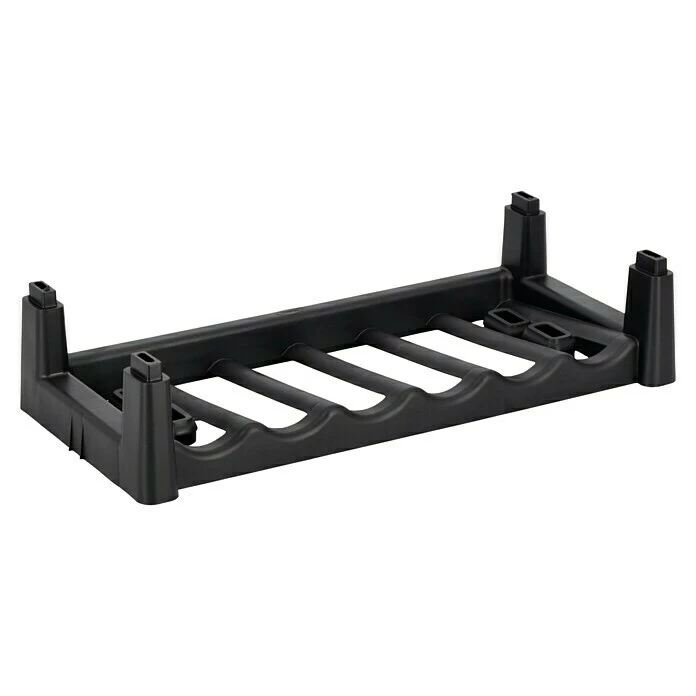 BAUHAUS Flaschenregal Cover Line 28 X 58 X 14 Cm, Schwarz 1 BAUHAUS Flaschenregal Cover Line 28 X 58 X 14 Cm, Schwarz