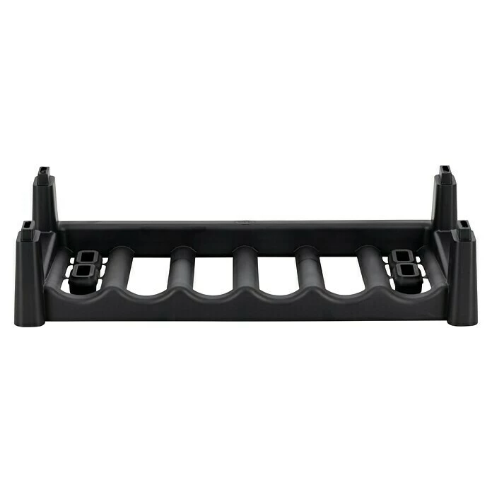 BAUHAUS Flaschenregal Cover Line 28 X 58 X 14 Cm, Schwarz 2 BAUHAUS Flaschenregal Cover Line 28 X 58 X 14 Cm, Schwarz – Bild 2