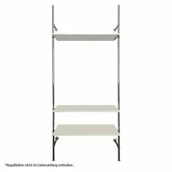 BAUHAUS Easy Connect Regalsystem-Grundmodul Geeignet Für: 3 Regalböden, Individuell Anpassbar