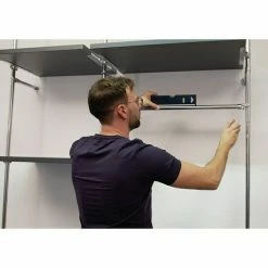 BAUHAUS Easy Connect Kleiderstangen-Set Passend Für: Easy Connect Regalsystem, 1.100 Mm -Cheap Regale Store 12 726