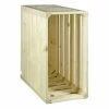 BAUHAUS HolzZollhaus Holzkiste A 1/4 32 X 17,5 X 35 Cm, Gehobelt, Natur