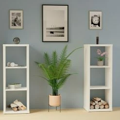 BAUHAUS Regal L X B X H: 39,2 X 41,3 X 112 Cm, Weiß -Cheap Regale Store 12 8