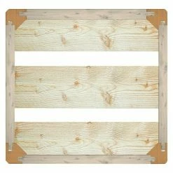 BAUHAUS HolzZollhaus Holzkiste A 1/8 32 X 17,5 X 18 Cm, Gehobelt, Natur -Cheap Regale Store 12 802