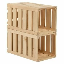 BAUHAUS HolzZollhaus Holzkiste A 1/8 32 X 17,5 X 18 Cm, Gehobelt, Natur -Cheap Regale Store 12 803