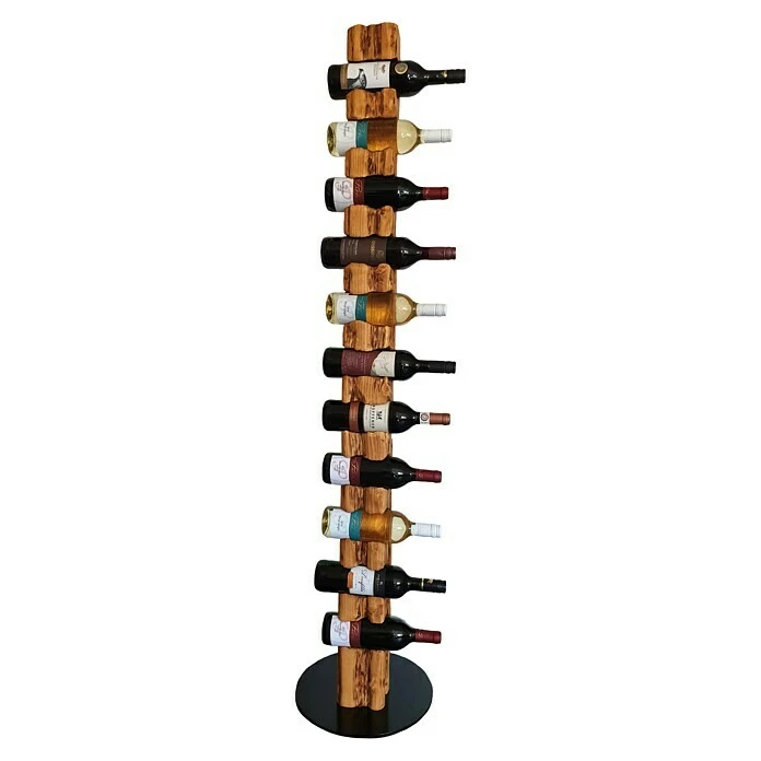 BAUHAUS Wood & Wishes Weinregal Premium Seitlich Höhe: 158 Mm, Anzahl Flaschen: 11 Stk., Holz, Teak 6 BAUHAUS Wood & Wishes Weinregal Premium Seitlich Höhe: 158 Mm, Anzahl Flaschen: 11 Stk., Holz, Teak – Bild 6