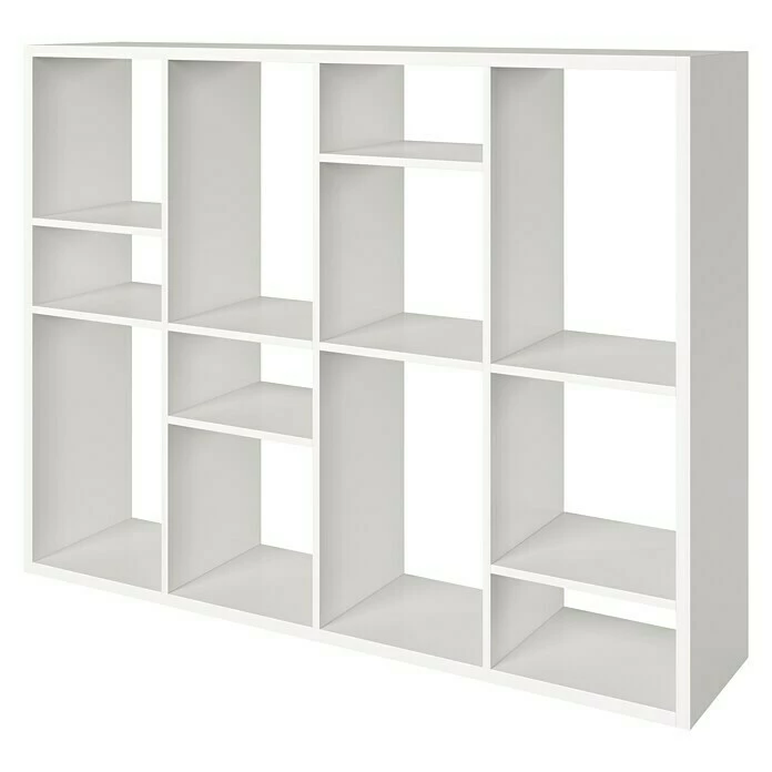 BAUHAUS Phönix Fortuna Raumteiler L X B X H: 34 X 112,5 X 146,6 Cm, Weiß, Anzahl Fächer: 12 4 BAUHAUS Phönix Fortuna Raumteiler L X B X H: 34 X 112,5 X 146,6 Cm, Weiß, Anzahl Fächer: 12 – Bild 4