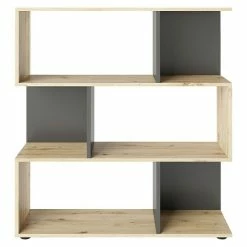 BAUHAUS Phönix Regal Shelfy L X B X H: 35,6 X 103 X 110 Cm, Eiche/Grau 6 BAUHAUS Phönix Regal Shelfy L X B X H: 35,6 X 103 X 110 Cm, Eiche/Grau -Cheap Regale Store 12 833