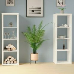 BAUHAUS Regal L X B X H: 39,2 X 41,3 X 146,6 Cm, Weiß -Cheap Regale Store 12 948