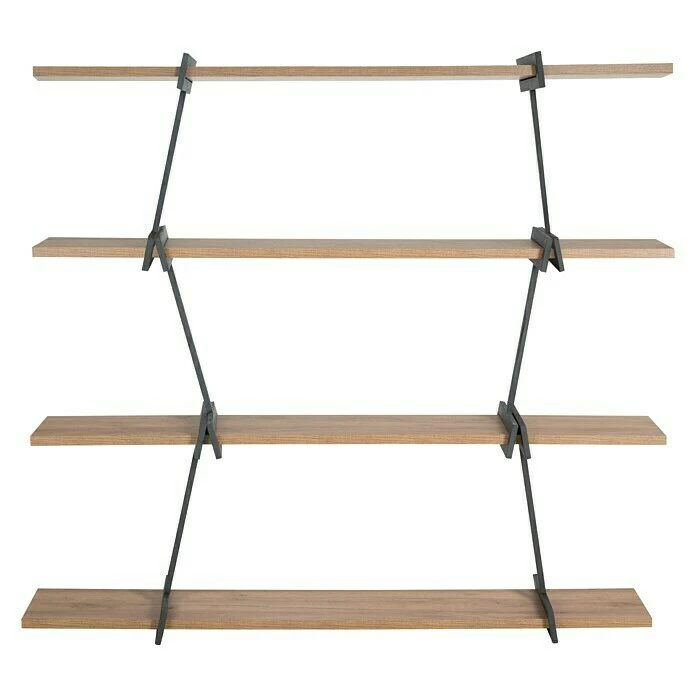 BAUHAUS Phönix Regal Babylon L X B X H: 30 X 120 X 134 Cm, Eiche, Traglast: 10 Kg/Boden 1 BAUHAUS Phönix Regal Babylon L X B X H: 30 X 120 X 134 Cm, Eiche, Traglast: 10 Kg/Boden