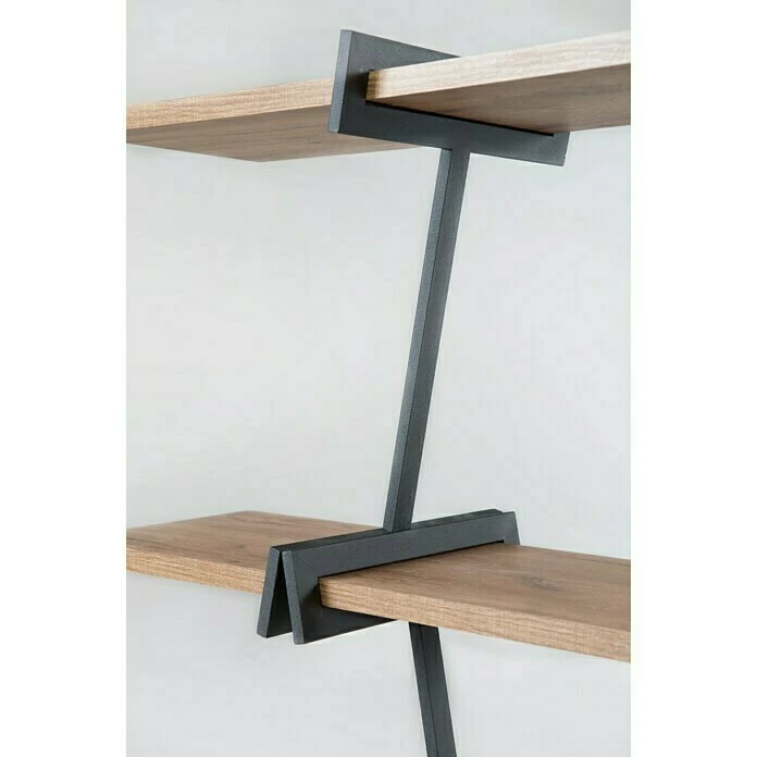 BAUHAUS Phönix Regal Babylon L X B X H: 30 X 120 X 134 Cm, Eiche, Traglast: 10 Kg/Boden 6 BAUHAUS Phönix Regal Babylon L X B X H: 30 X 120 X 134 Cm, Eiche, Traglast: 10 Kg/Boden – Bild 6