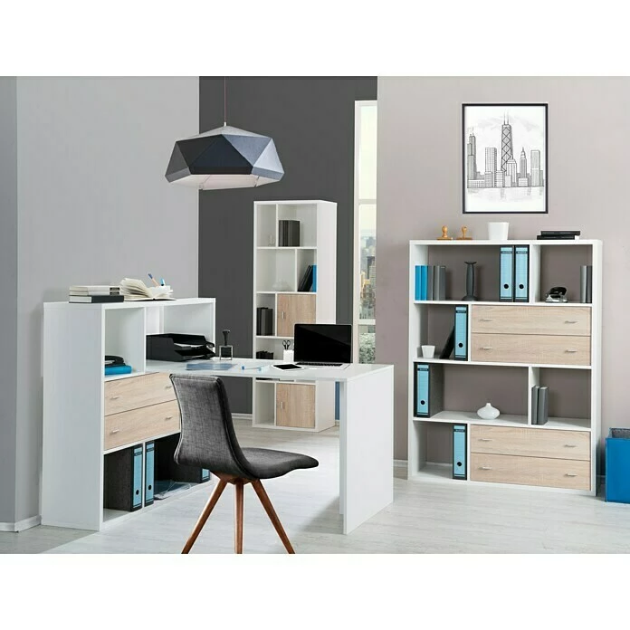 BAUHAUS Phönix Toronto Regal L X B X H: 32,5 X 105 X 139 Cm, Weiß 4 BAUHAUS Phönix Toronto Regal L X B X H: 32,5 X 105 X 139 Cm, Weiß – Bild 4