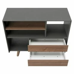 BAUHAUS Phönix Playboy Regal Victoria L X B X H: 38 X 110 X 97,4 Cm, Nussbaum -Cheap Regale Store 12 972