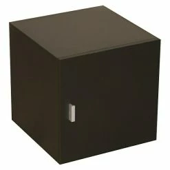 BAUHAUS Phönix Caro Container Stor It L X B X H: 34 X 34 X 34 Cm, 1 Metallgriff, Schwarz