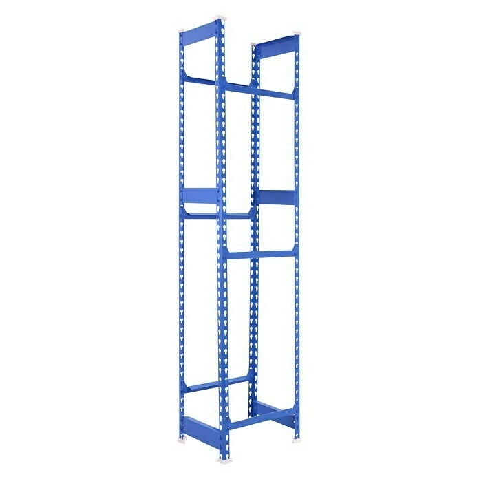 BAUHAUS Simonrack Simonbottle Metall-Getränkekistenregal Bottleclick L X B X H: 30 X 40 X 180 Cm, Traglast: 100 Kg/Boden, Anzahl Böden: 3, Blau 2 BAUHAUS Simonrack Simonbottle Metall-Getränkekistenregal Bottleclick L X B X H: 30 X 40 X 180 Cm, Traglast: 100 Kg/Boden, Anzahl Böden: 3, Blau – Bild 2